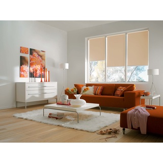 Sunlines Smart Style Elektrisches Rollo, Polyester, Creme, 180 x 180 cm