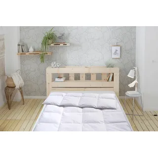 Älgdröm Daunenbettdecke »Finja, Bettdecke 135x200 cm, weitere Größen, Made in Germany« warm Füllung 80% Daunen & 20% Federn 1 Stk. tlg. Bettdecken, Sommer & Winter, Decke, Made in Germany, weiß