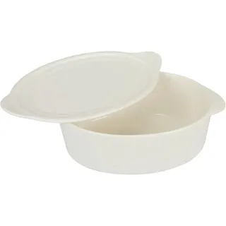 Homeware Profession. Auflaufform , Weiß , Keramik , 1.3 l , oval , 17.3x8.7x26.3 cm , Lfgb , backofengeeignet, mikrowellengeeignet,backofengeeignet, mikrowellengeeignet , Kochgeschirr, Auflaufformen