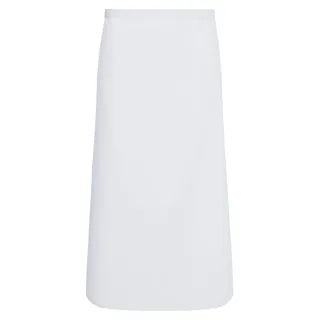 Karlowsky - Schürze "Basic Bistro", Kontrast FK3241 (Einheitsgröße) (Weiß) - Weiß