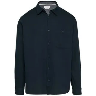 s.Oliver Regular Fit: Strukturiertes Baumwollhemd mit Brusttasche