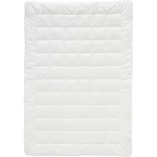 Billerbeck Sommerdecke , Weiß , Textil , Füllung: Polyester, Hohlfaser , 135x200 cm , Textiles Vertrauen - Oeko-Tex®, Hohenstein, Made in Germany , für Hausstauballergiker geeignet, temperaturausgleichend, feuchtigkeitsregulierend, strapazierfähig, weich und anschmiegsam , Heimtextilien, Kopfpolster & Bettdecken, Bettdecken, Sommerdecken