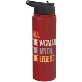 Mia, Frau Mythos Legende, Lustiger Bestname Mia Stainless Steel Insulated Water Bottle