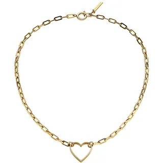 Liebeskind Berlin Damen-Collier Edelstahl Gold