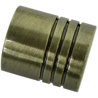 GARDINIA Memphis Zylinder für Ø 16 mm Messing-antik