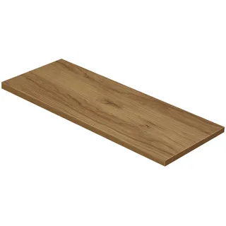 Baikal Arbeitsplatte aus Holz für Badezimmer, Melamin, 16 mm, Tischplatte, Verschiedene Ausführungen und Maße, kombinierbar mit jedem modularen Möbelstück der Marke