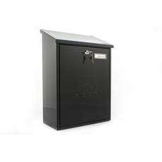 Sterling Grand Post Box Black MB04BK, Schwarz, 328x450x150mm