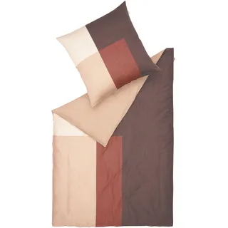 Schöner Wohnen SCHÖNER WOHNEN-Kollektion Bettwäsche »Art« burgundy 135x200cm - rot