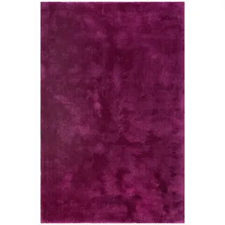 Esprit Hochflorteppich , Violett, Weinrot , Textil , Uni , rechteckig , 130x190 cm , Textiles Vertrauen - Oeko-Tex®, Hohenstein, AZO-frei, Oeko-Tex® Standard 100 , für Fußbodenheizung geeignet, in verschiedenen Größen erhältlich, lichtunempfindlich, pflegeleicht, strapazierfähig, leicht zusammenrollbar , Teppiche und Böden, Teppiche, Hochflorteppiche & Shaggys
