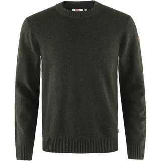 Fjällräven Övik Round-Neck Sweater Oliv-Dunkelgrün XL