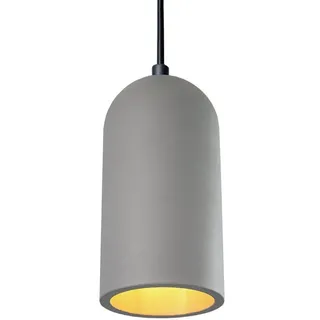 Paco Home Pendelleuchte ALTONA, ohne Leuchtmittel, LED, E27, Lampe Für Wohnzimmer Esszimmer Küche, Höhenverstellbar grau