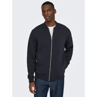 Only & Sons Herren, Jacke ONSCERES REG Zip Bomber regular fit Größe:M, Farbe:22034247 Black