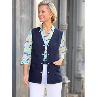 Classic Basics Kurzweste, blau