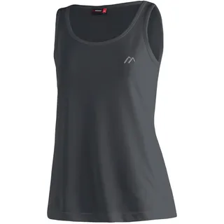 Maier Sports Petra ärmelloses T-shirt - Black - XS