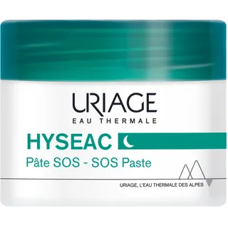 Uriage Hyseac SOS Pickel Paste Lokale Pflege mit Teebaum, Zink & Grüner Tonerde - über Nacht & Begrenzt Hautflecken - UnReinheiten - Lokale Pflege - Für Fettige, zu UnReinheiten Neigende Haut - 15g