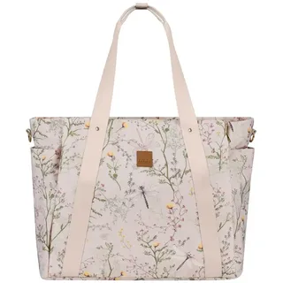 Kikkaboo Florence Secret Garden Wickeltasche - Beige - One Size