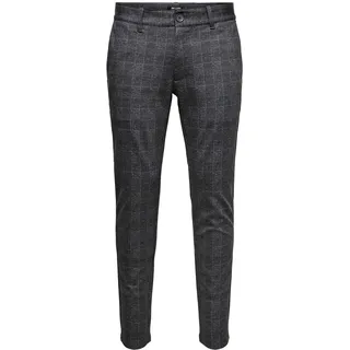 Only & Sons Herren Chino Hose 'Mark' Schwarz,Grau - 29