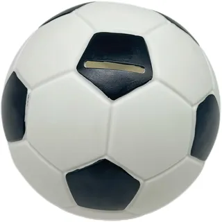 Relaxdays Fußball Spardose 15 cm