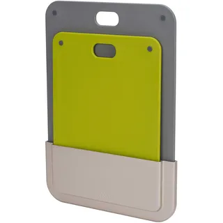 Joseph Joseph DoorStore Schneidebrett-Set Kompaktes Aufbewahrungsfach im Schrank, Befestigung mit VHB-Klebeband (im Lieferumfang enthalten), Multi, 42