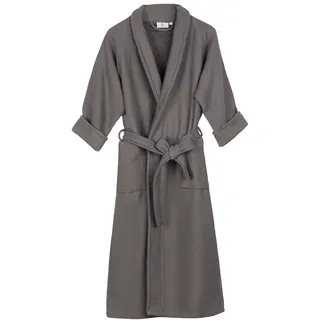 Superior Waffelgewebter Baumwoll-Bademantel mit Gürtel, Unisex, weicher und saugfähiger Bademantel für Damen und Herren, Badezubehör, lang, Plüsch, flauschige Bademäntel für Dusche, Spa, Resort