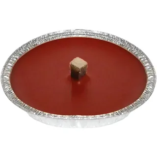 Cereria Di Giorgio Gartenfackel Aluminium Ø 14 cm 40er Pack rotes Wachs