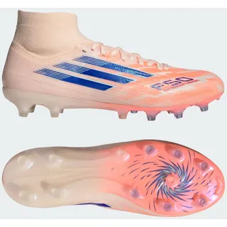 adidas Damen Fussball-Rasenschuhe F50 Sparkfusion Pro Fußballschuhe für feste Böden/Kunstrasen blau|orange 38 2/3