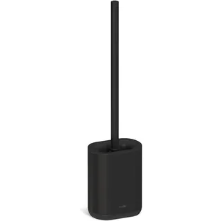 stardis Pure WC Bürste Toilettenbürste matt Silikon Klobürste kompakt antibakteriell Bürstengarnitur schwarz