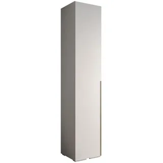 Möbel Kryspol Drehtürenschrank 236.7/50/47 1-türig , Metall , Nachbildung , 50x236.7x47 cm , Schlafzimmer, Kleiderschränke, Drehtürenschränke