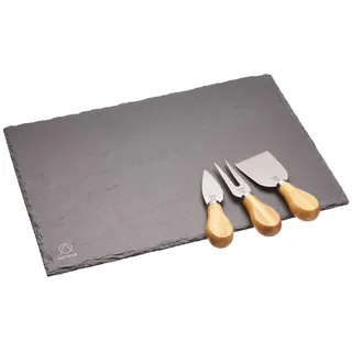 Artesa Set mit Käsemesser 4-tlg. Slate Grey/Brown/Silver