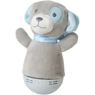 LUCIDE DOLLY - Tischlampe Kinderzimmer - Batterien - LED - 1x3W 2700K - Mit Musikfunktion - Grau