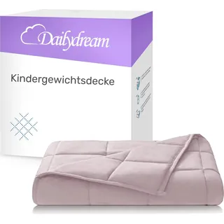 Gewichtsdecke für Kinder aus flauschigem Fleece Fleece Rosa / 3,2 KG / 104x150cm - Rosa