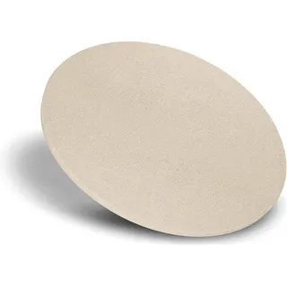 Keramik Pizza-Stein Ø 31,5 cm für Gasgrill und Backofen - Beige