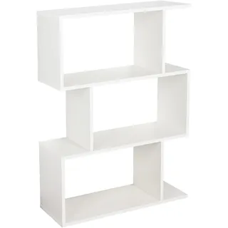 Ricoo Bücherregal 97 x 70 x 25 cm Weiß