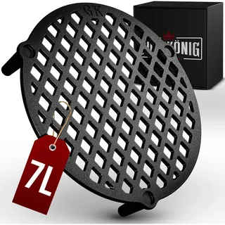 gusskönig Dutch Oven 7 l Gusseisen schwarz