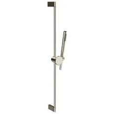 Gessi Origini  Brausestange mit Schlauch, und 1 Strahl Handbrause, Wandmontage, 66145, Farbe: Nickel PVD