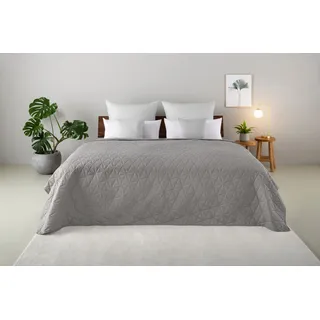 OTTO home Tesso Tagesdecke 140 x 210 cm Grau