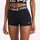 W Np kort 3 Shorts Black/White S