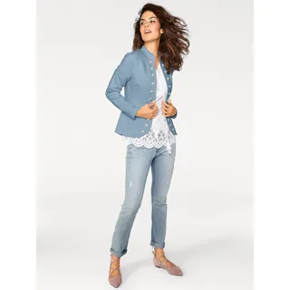 heine Jerseyblazer »Jersey-Blazer«, blau