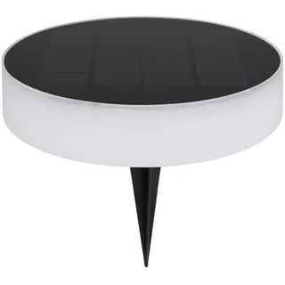 GLOBO Solarleuchte Kunststoff 56,1 cm mit Schalter schwarz