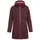 Damen Mantel Coat III moderner Wollmix-Mantel mit weichem Fleece-Innenfutter dark cherry 38