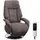 Fernsehsessel mit verstellbarer Relaxfunktion Textil x 114 x Grau