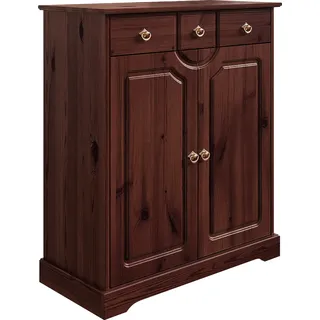 OTTO home Klera 81 x 93 x 37 cm Dunkelbraun