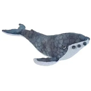 Wild Republic Buckelwal 30 cm Fische Stofftier - Grau
