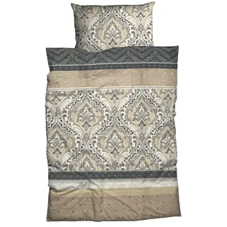 Casatex Bettwäsche Verena 155 x 220 cm Biber Beige