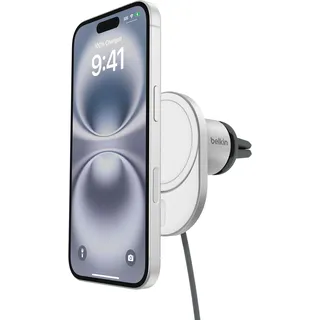 Belkin BoostCharge Pro Magnetisches Kabelloses Kfz-Ladegerät mit Qi2 15 W