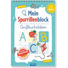 Bild Trötsch Mein Spurrillenblock Großbuchstaben Übungsbuch