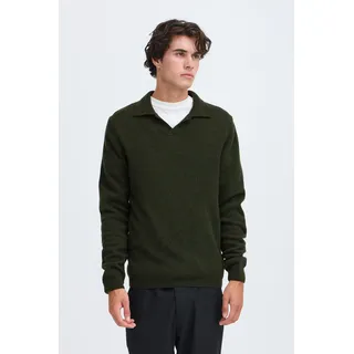 Casual Friday CFKARL LAMBSWOOL Herren Pullover Grobstrickpullover Wollmischung regular fit - Taupe
