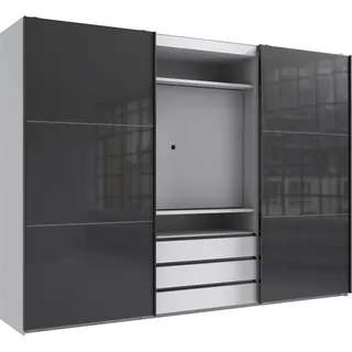 WIMEX Schwebetürenschrank »Magic by fresh to go«, tolles EXTRA: mit drehbarem TV-Element, Fronten aus Glas