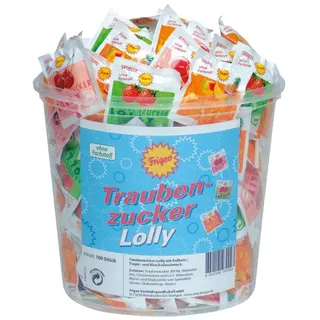 Frigeo Traubenzucker Lolly 100 Stück 750 g