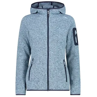 CMP Woman Jacket FIX Hood cristall blue-blue ink (10LM) 34